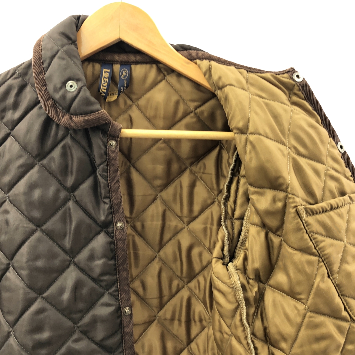 LAVENHAM / ラベンハム キルティング ラウンドカラー ジャケット