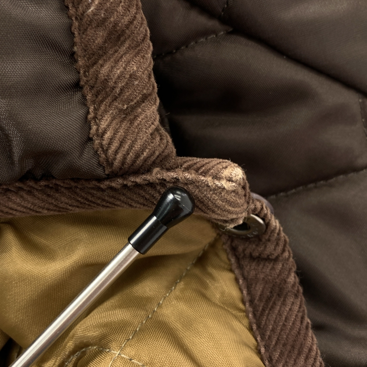 LAVENHAM / ラベンハム キルティング ラウンドカラー ジャケット