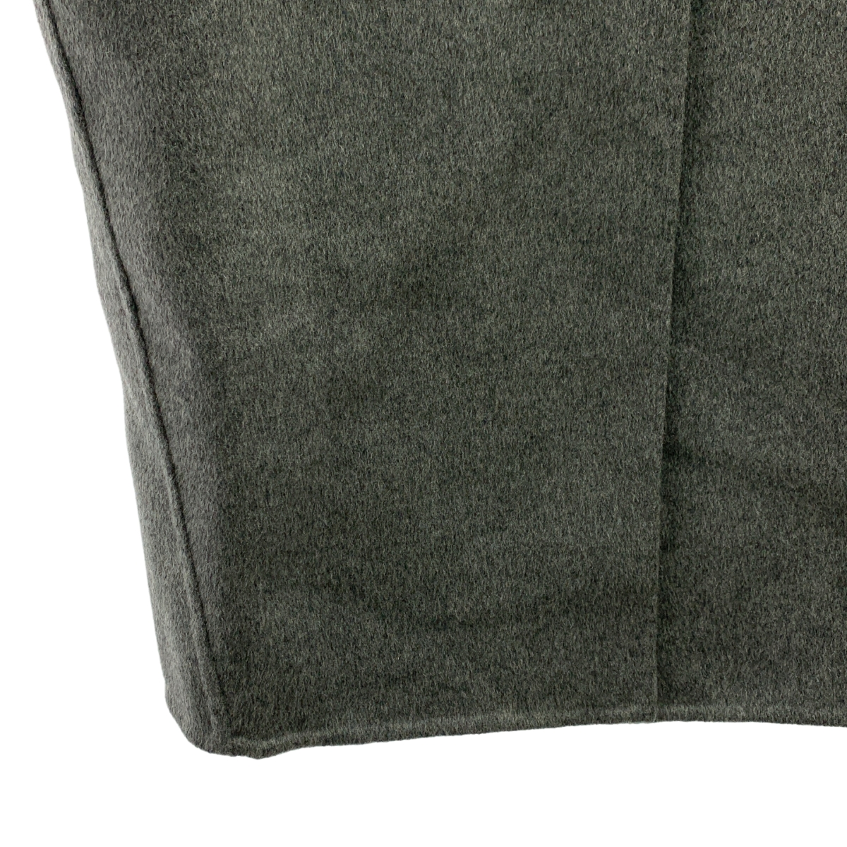 ADORE / アドーア ノーカラー リバー ロングコート