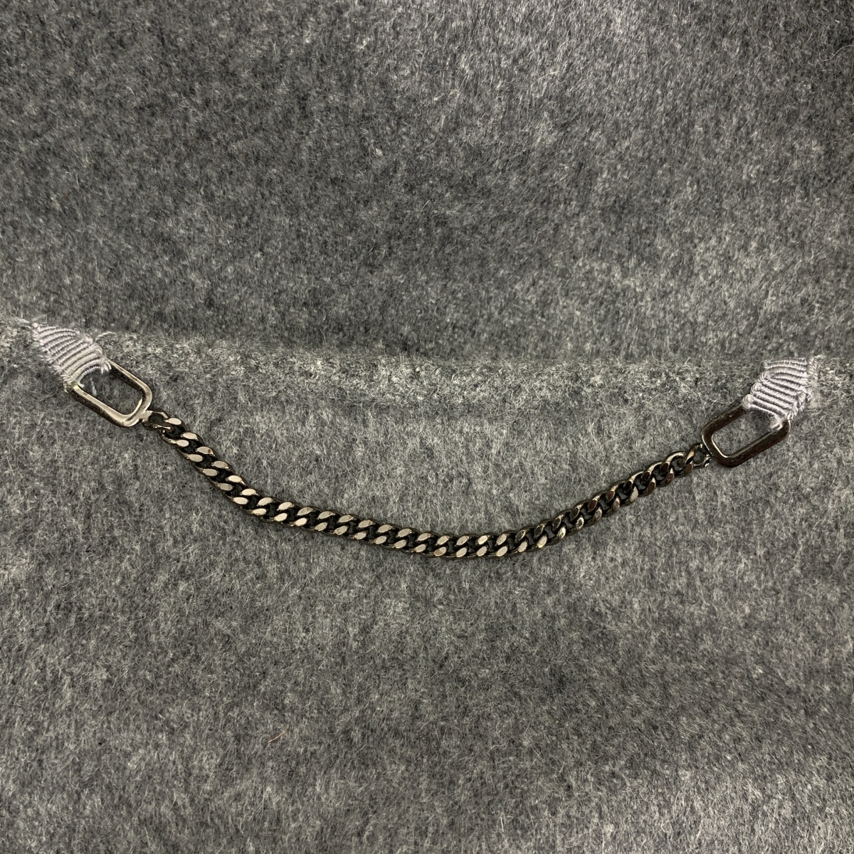 ADORE / アドーア ノーカラー リバー ロングコート