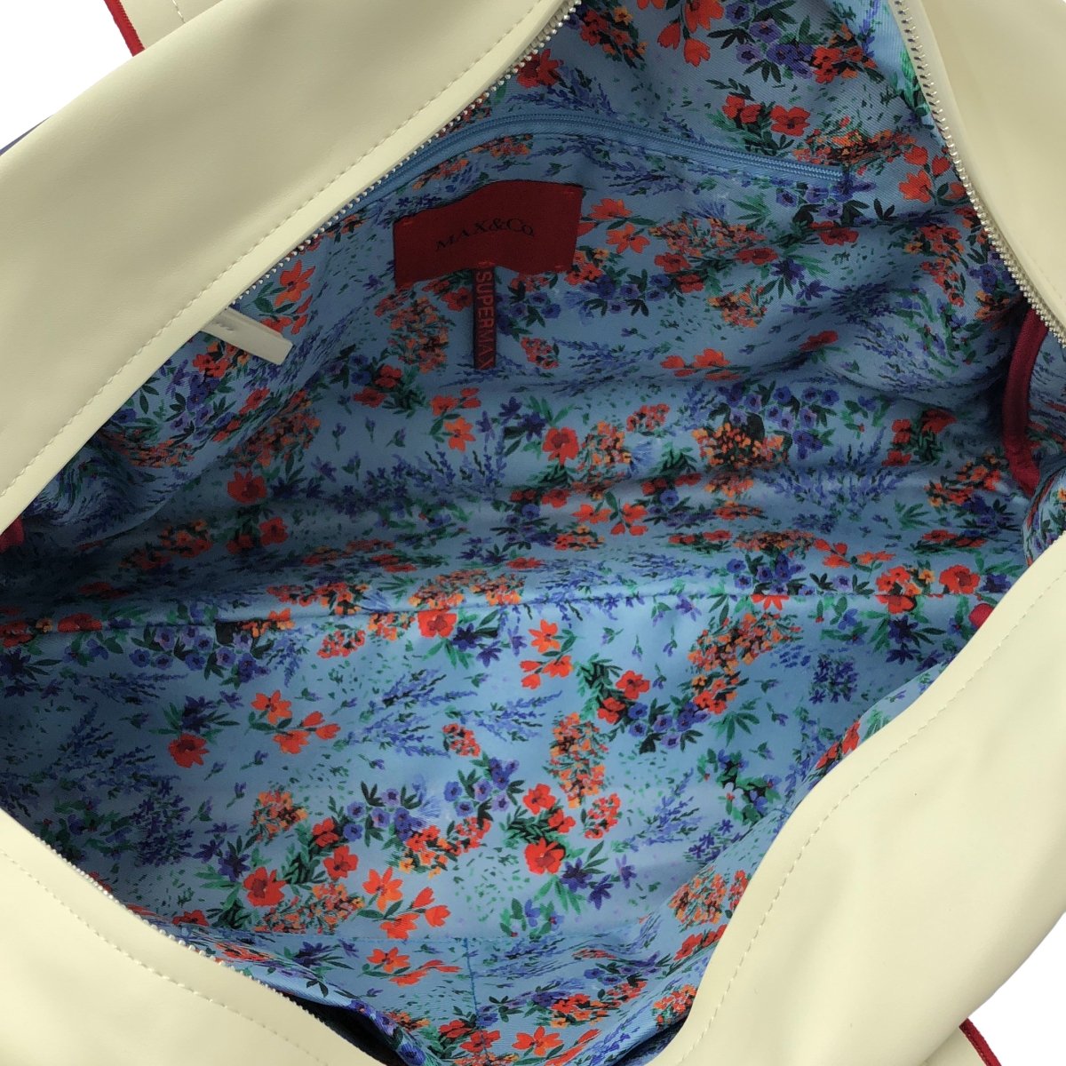 その他 × SUPERGA レザー ボストン ハンドバッグ