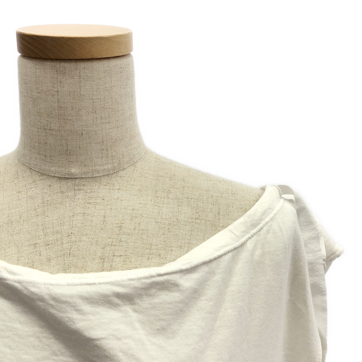 PRADA / プラダ 変形 バックロゴ ドローストリング スリット オーバー カットソー