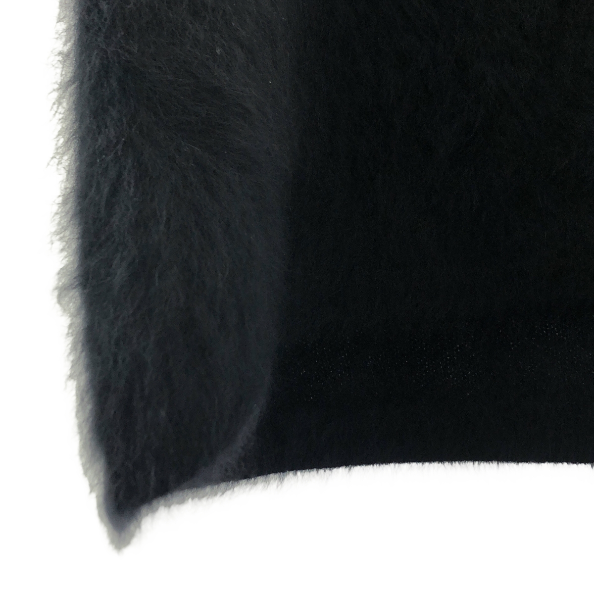 DES PRES / デプレ フォックスカシミヤ ポロカラープルオーバー ニット