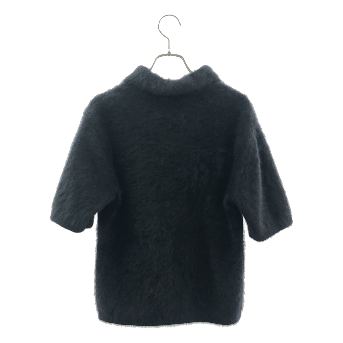 DES PRES / デプレ フォックスカシミヤ ポロカラープルオーバー ニット