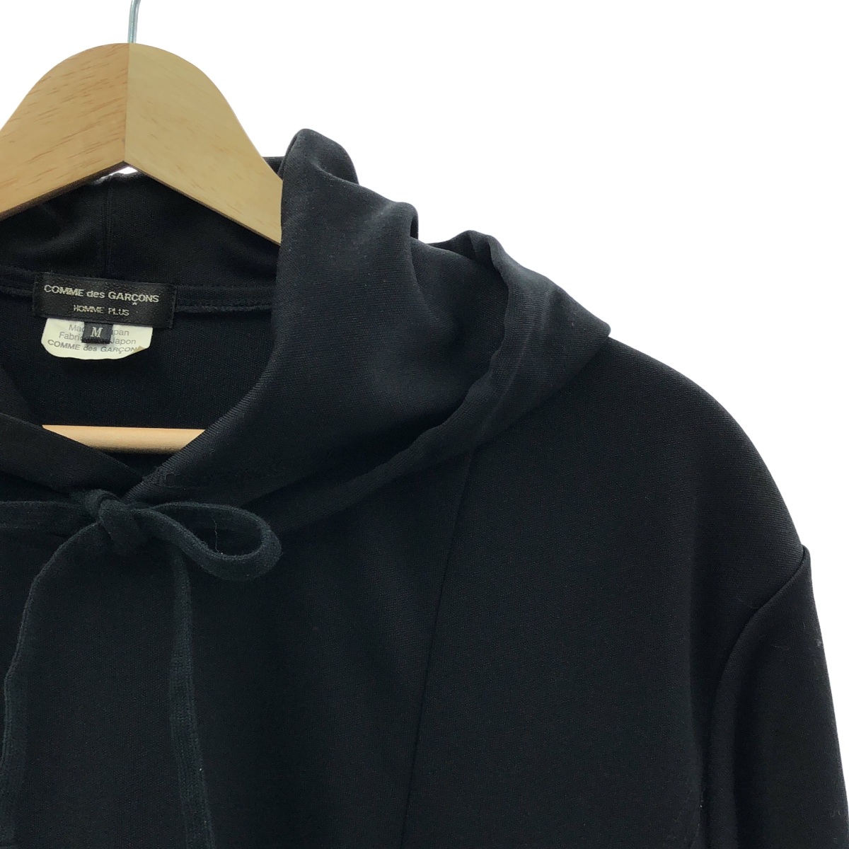 COMME des GARCONS HOMME PLUS / コムデギャルソンオムプリュス ジャージー パネル レイヤード パーカー