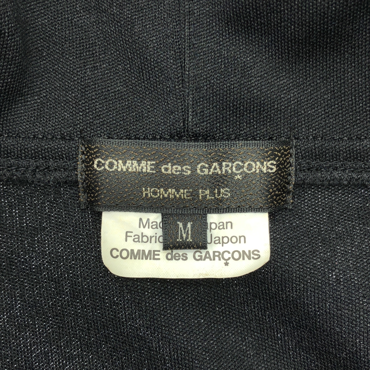 COMME des GARCONS HOMME PLUS / コムデギャルソンオムプリュス ジャージー パネル レイヤード パーカー