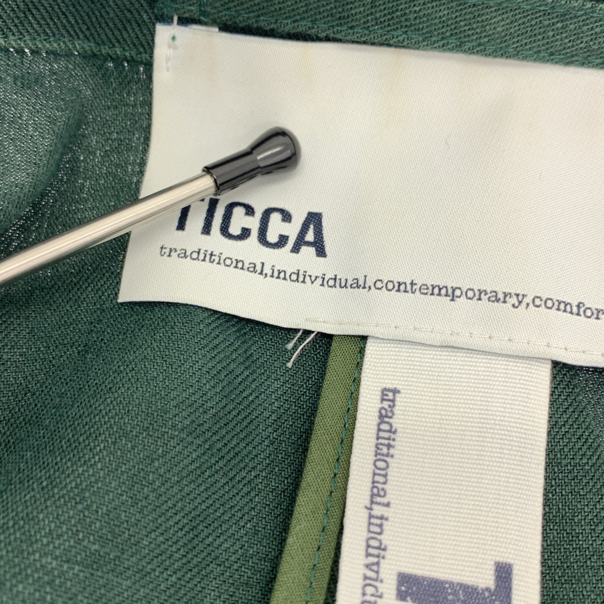 TICCA / ティッカ リネン ダブルブレスト テーラードジャケット