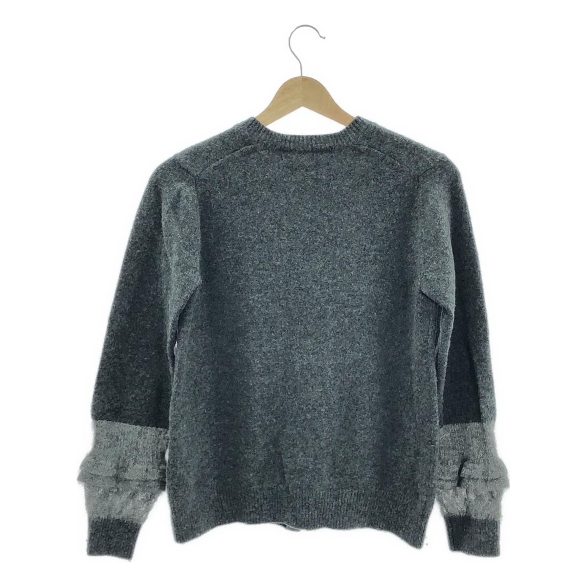 tricot COMME des GARCONS / トリココムデギャルソン ウール カシミヤ クルーネックカーディガン