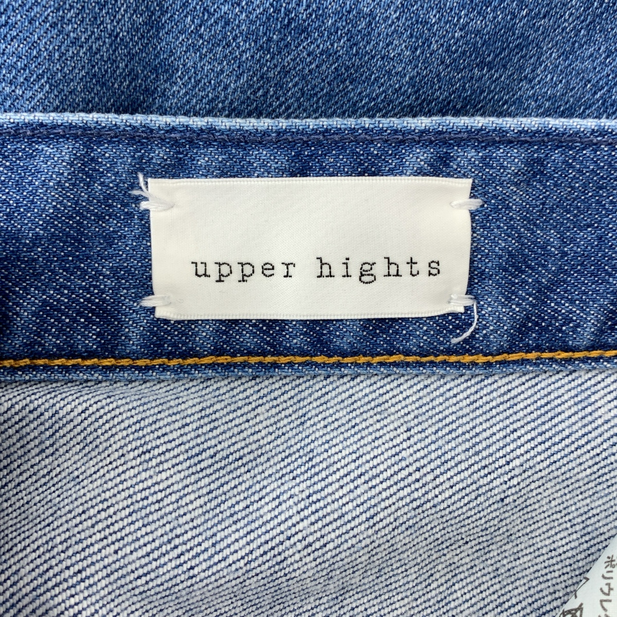 upper hights / アッパーハイツ THE NIECE ワイドストレートデニムパンツ