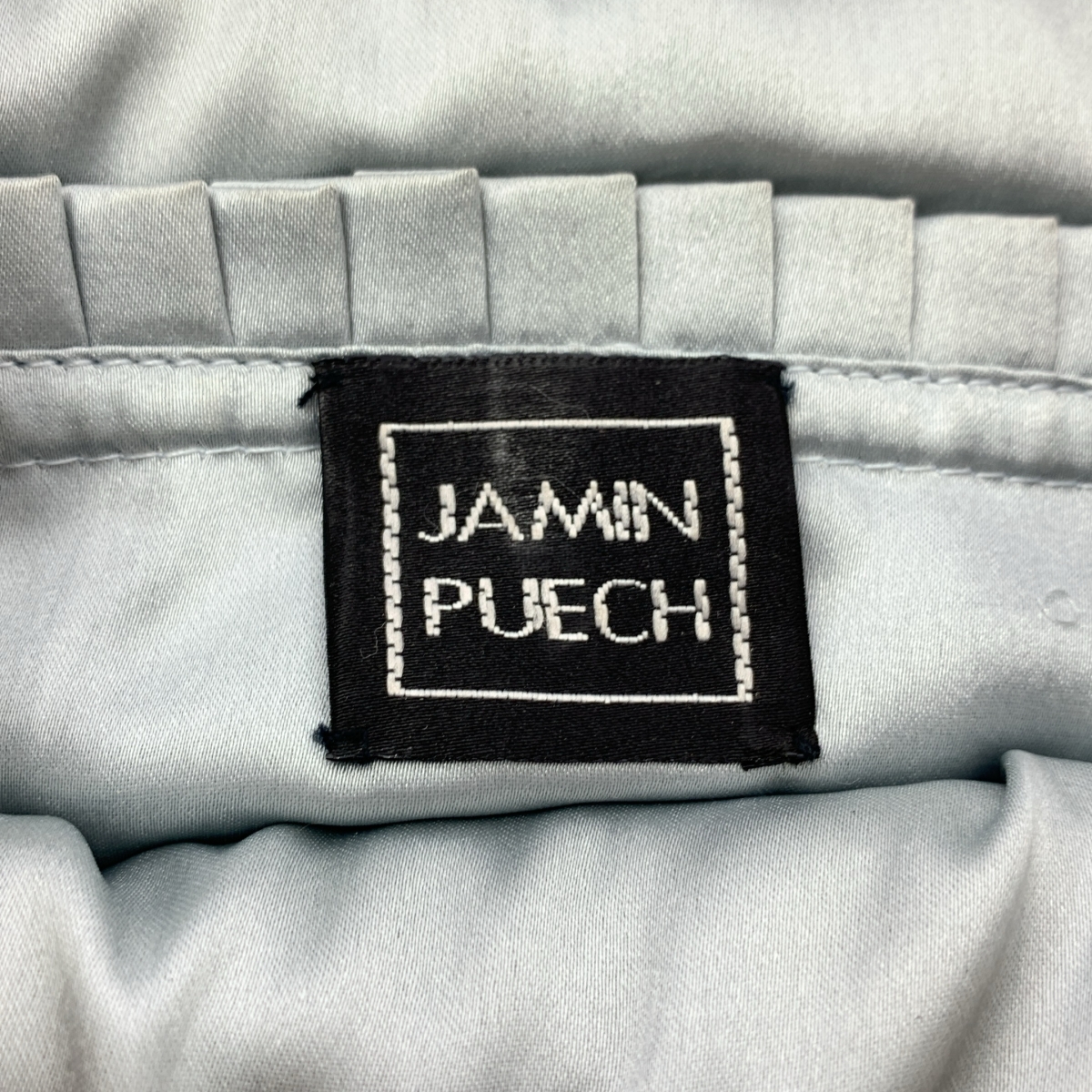 JAMIN PUECH / ジャマンピエッシュ レザー エンブロイダリー ハンドバッグ