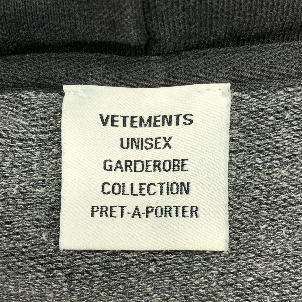 VETEMENTS / ヴェトモン I Got Lucky Hoodie ヴィンテージ加工 フーディー スウェット