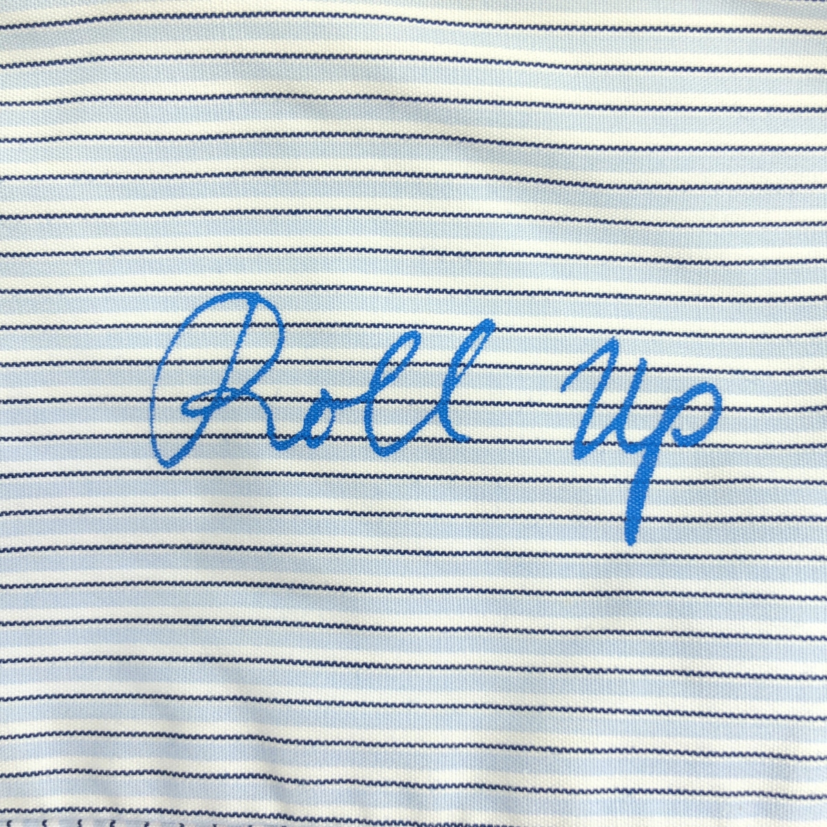 PORTER CLASSIC / ポータークラシック Roll Up Shirt コットン ボーダー ロールアップ シャツ