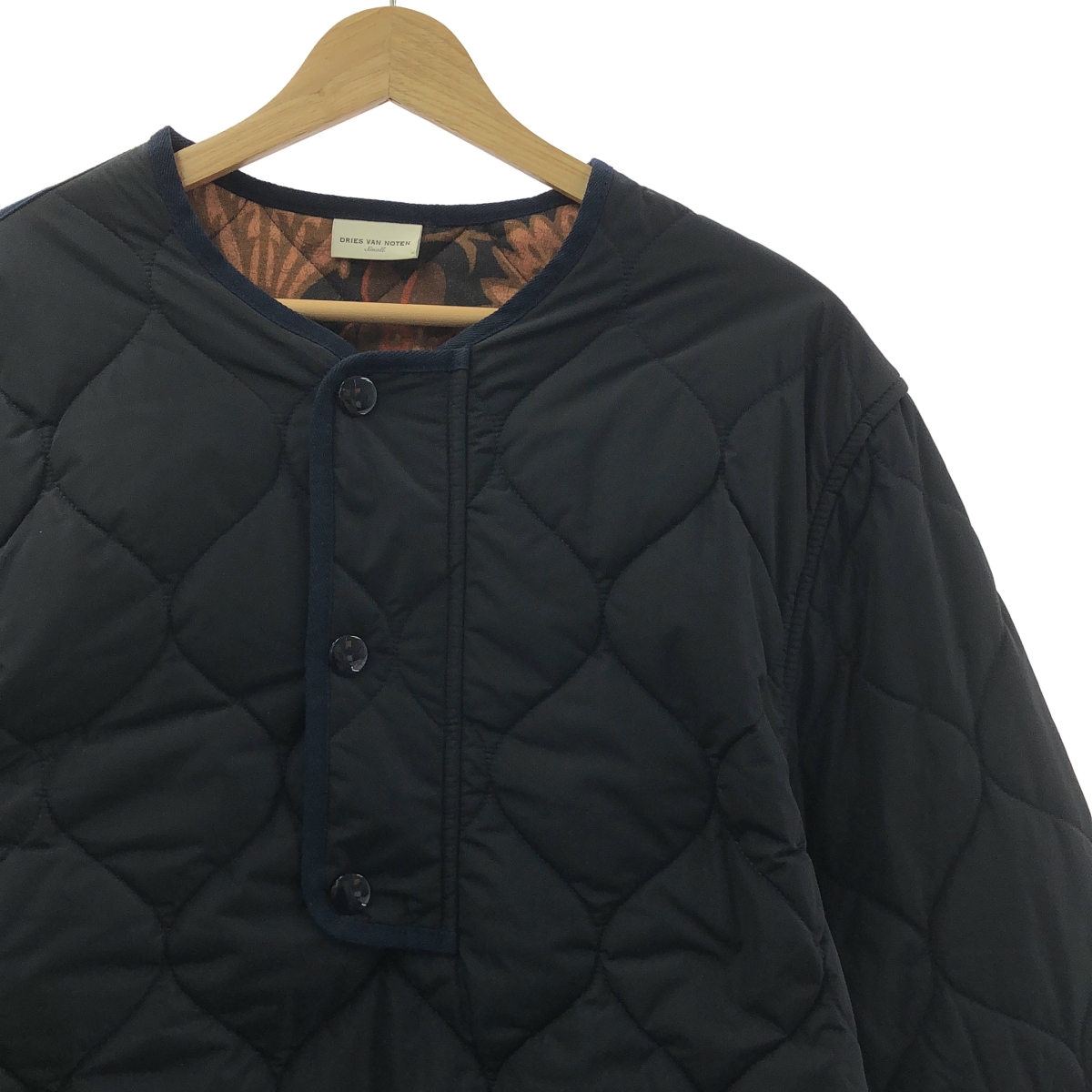 DRIES VAN NOTEN / ドリスヴァンノッテン キルティング プルオーバー  ジャケット