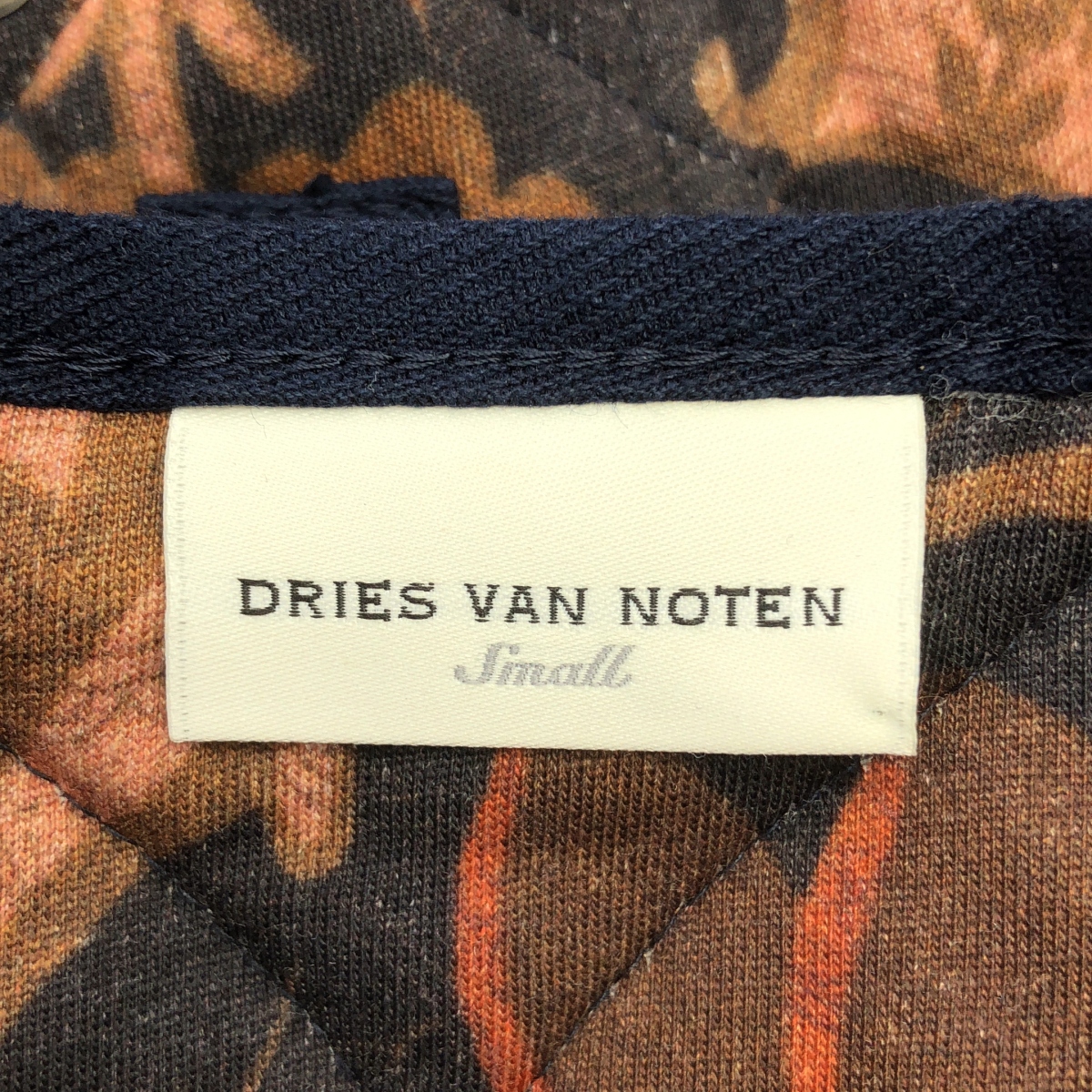 DRIES VAN NOTEN / ドリスヴァンノッテン キルティング プルオーバー  ジャケット