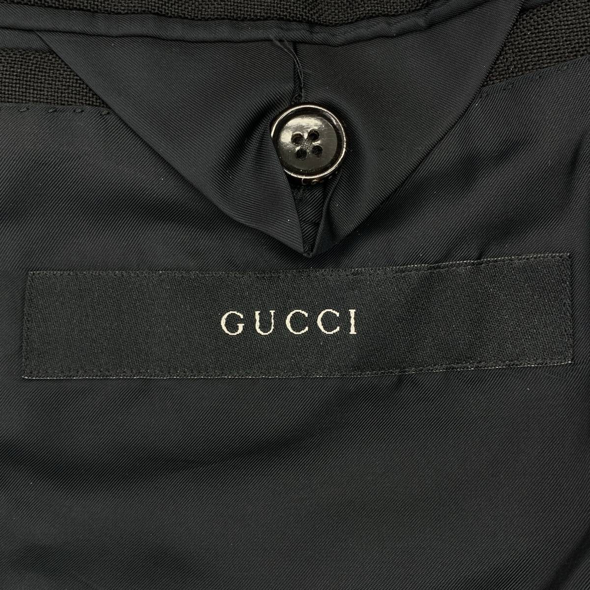 GUCCI / グッチ トムフォード期 ウール ピークドラペル ジャケット