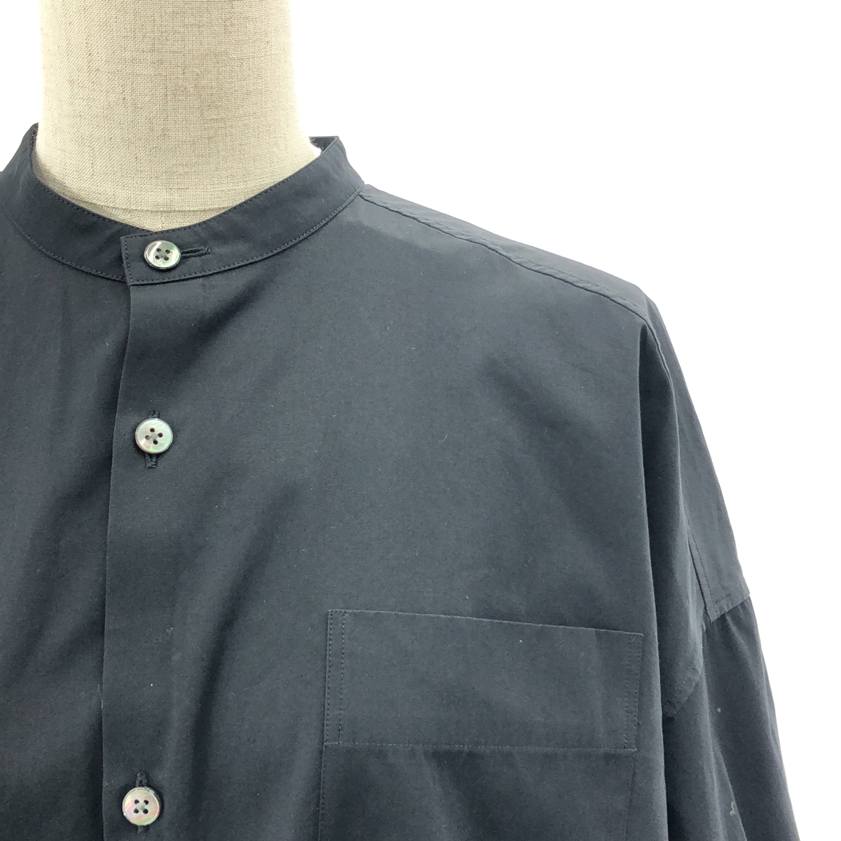 mina perhonen / ミナペルホネン choucho / ちょうちょ エンブロイダリー ポケット付き シャツ ドレス ワンピース