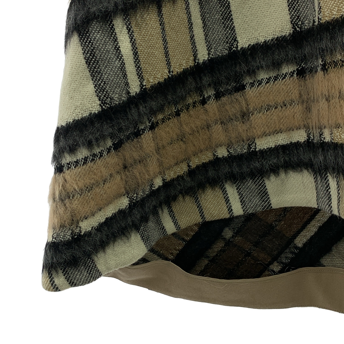 ADORE / アドーア ウール アルパカ チェック ワンピース