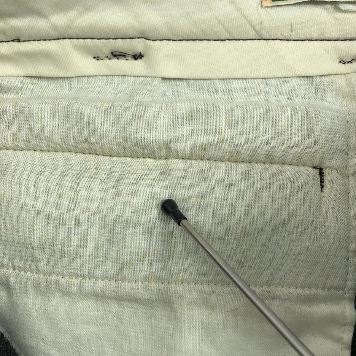 L.L.BEAN / エルエルビーン 1970s ヴィンテージ サスペンダーボタン付 チェック ウールパンツ