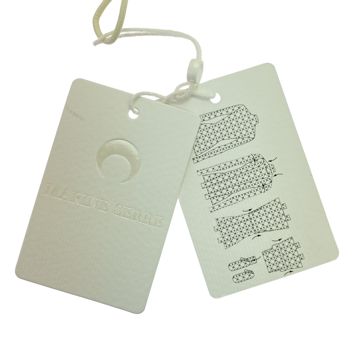 MARINE SERRE / マリーンセル MESH FLOCK HIGHT NECK TOP モノグラム メッシュ トップス