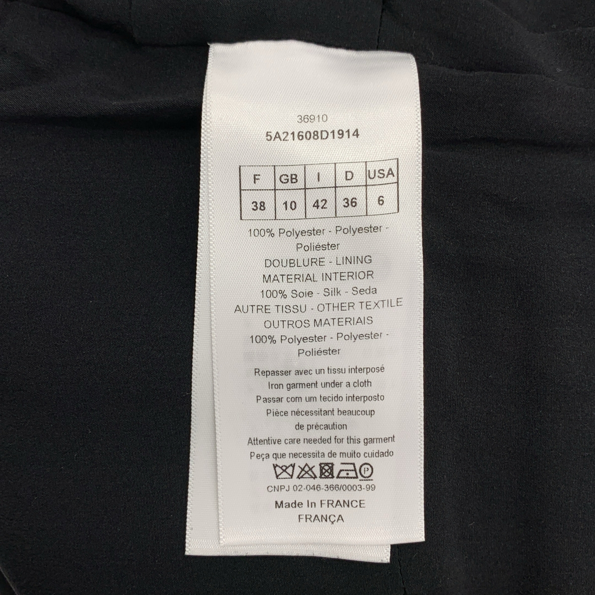 Christian Dior / クリスチャンディオール フラワーレース バックジップ ノースリーブ ドレス ワンピース / 総裏地