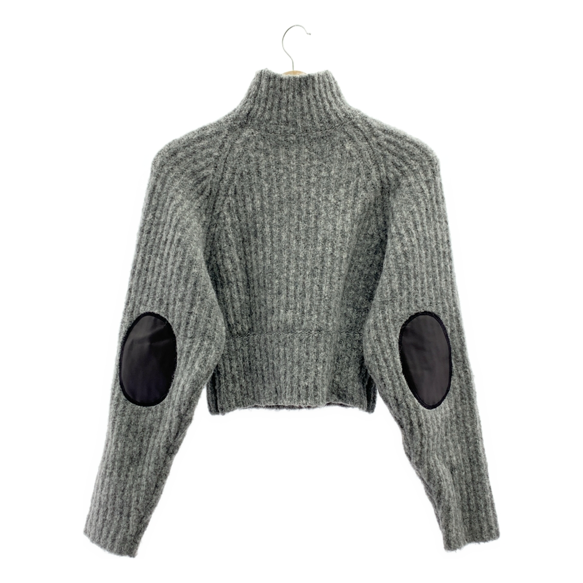 EDIT. FOR LULU / エディットフォールル エルボーパッチ クロップド ニット