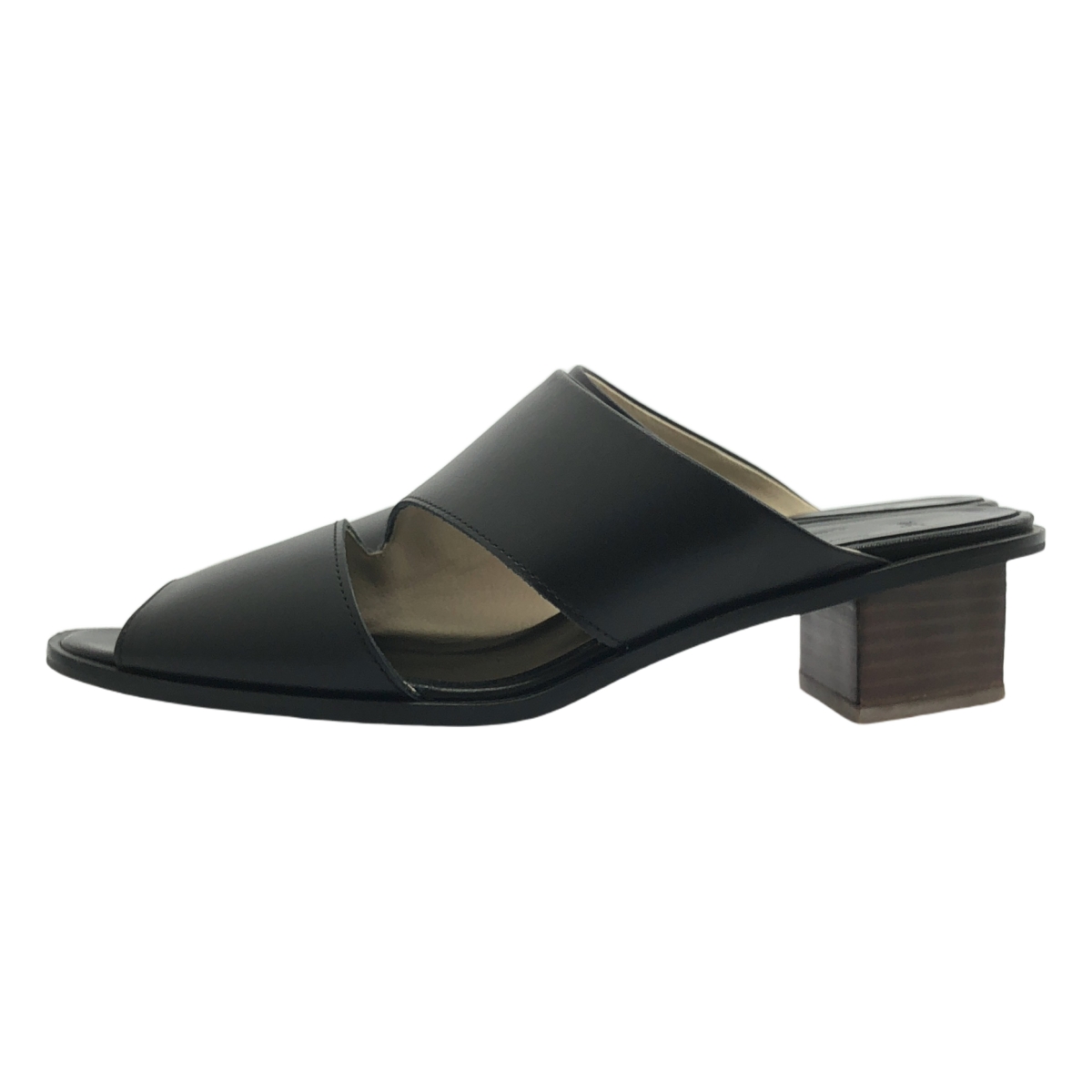 その他 TRIANGLE MULES レザー トライアングル ミュール サンダル