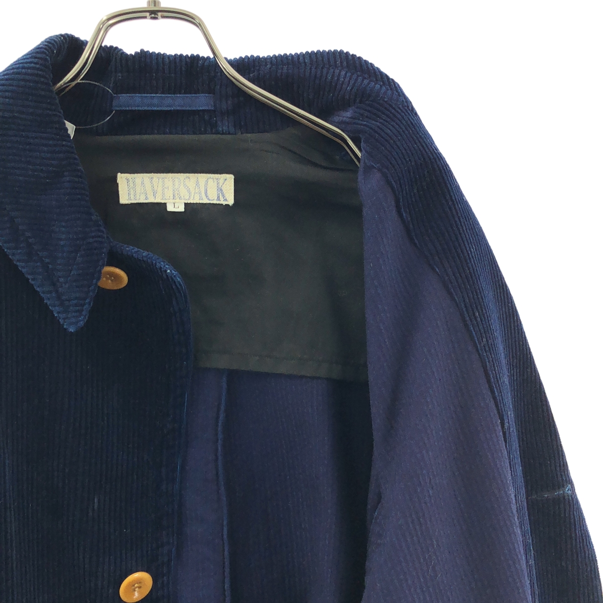 HAVERSACK / ハバーサック コーデュロイ ベルテッドコート