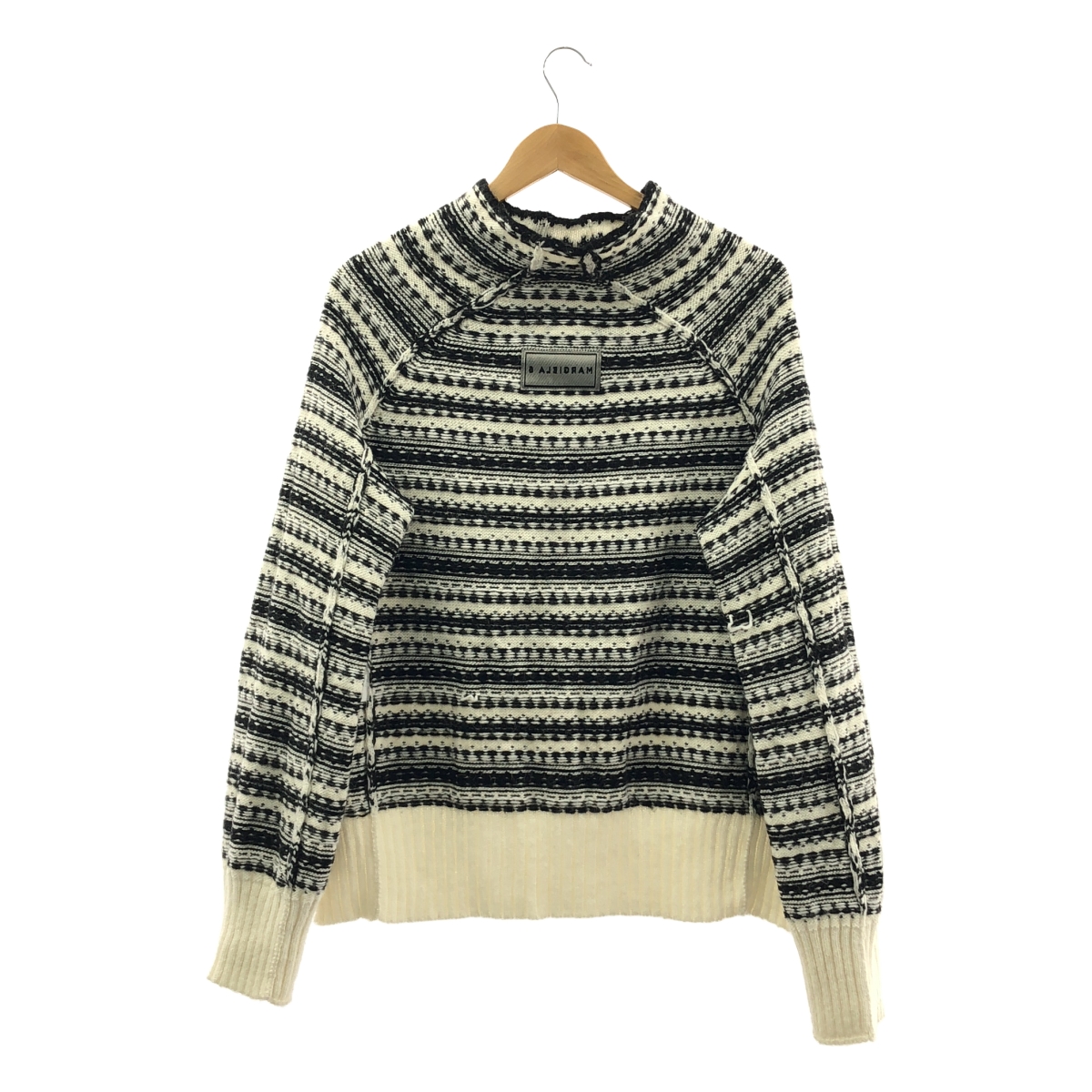 MM6 Maison Margiela / エムエムシックスメゾンマルジェラ INSIDE OUT / REVERSED アルパカ混 インサイドアウト ニット