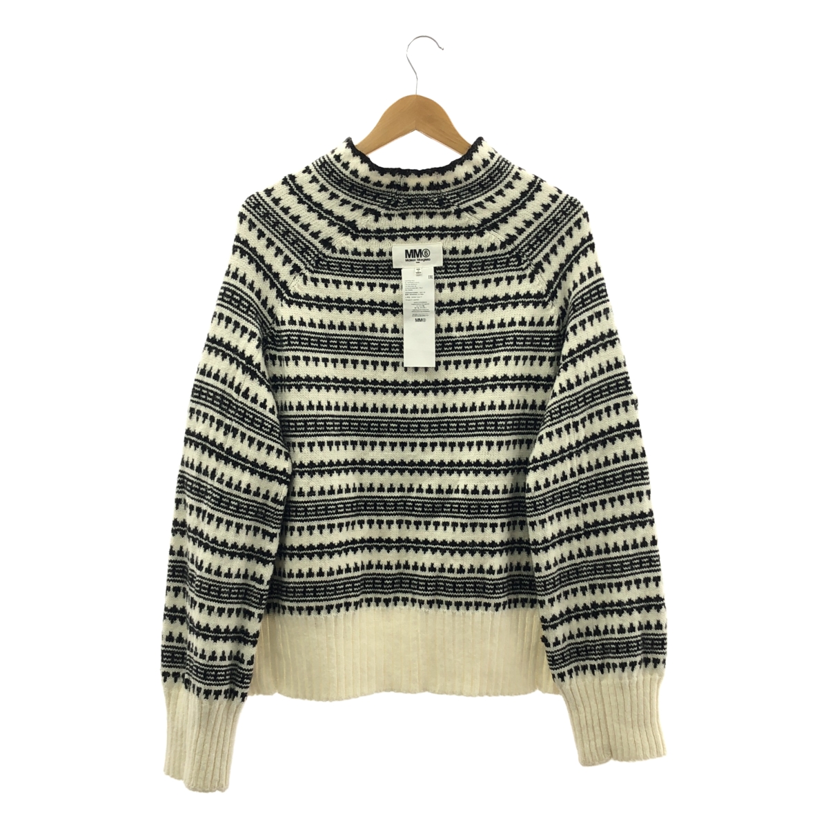 MM6 Maison Margiela / エムエムシックスメゾンマルジェラ INSIDE OUT / REVERSED アルパカ混 インサイドアウト ニット