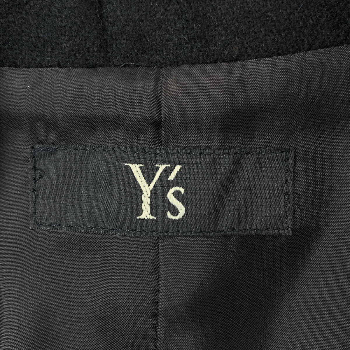 Y's / ワイズヨウジヤマモト ウール ワッシャー シングルブレスト ジャケット / 総裏地