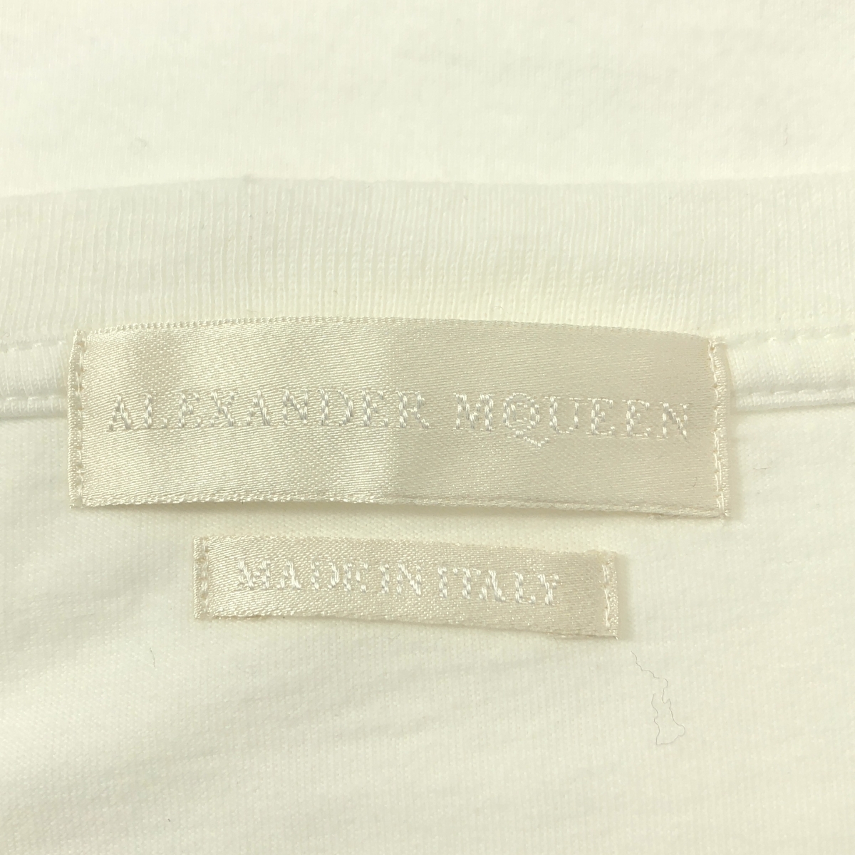 ALEXANDER MCQUEEN / アレキサンダーマックイーン コットン スカル Tシャツ