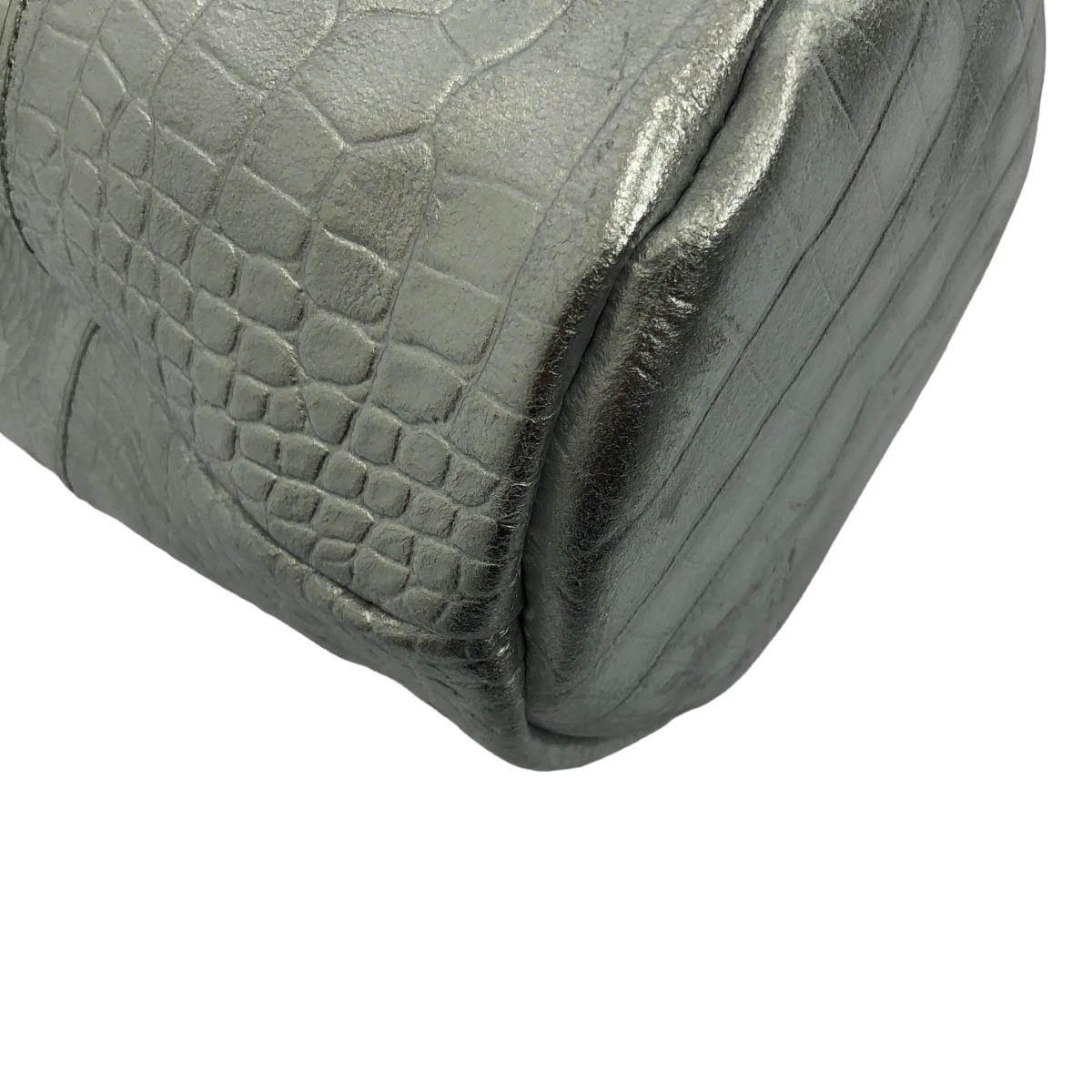 MARCO MASI / マルコマージ クロコ型押し レザー 巾着 バック