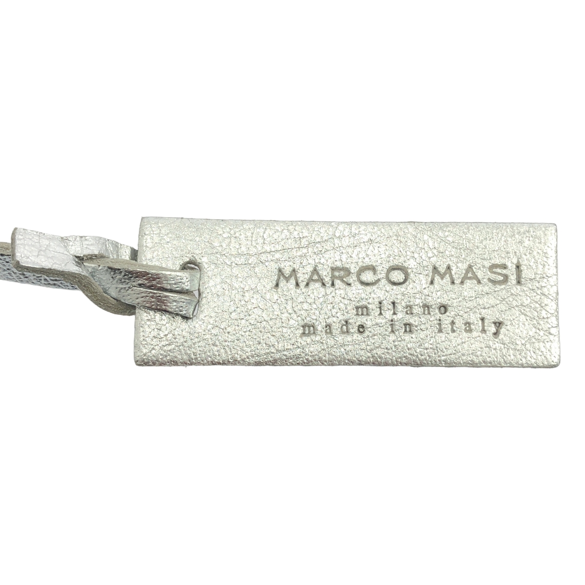 MARCO MASI / マルコマージ クロコ型押し レザー 巾着 バック