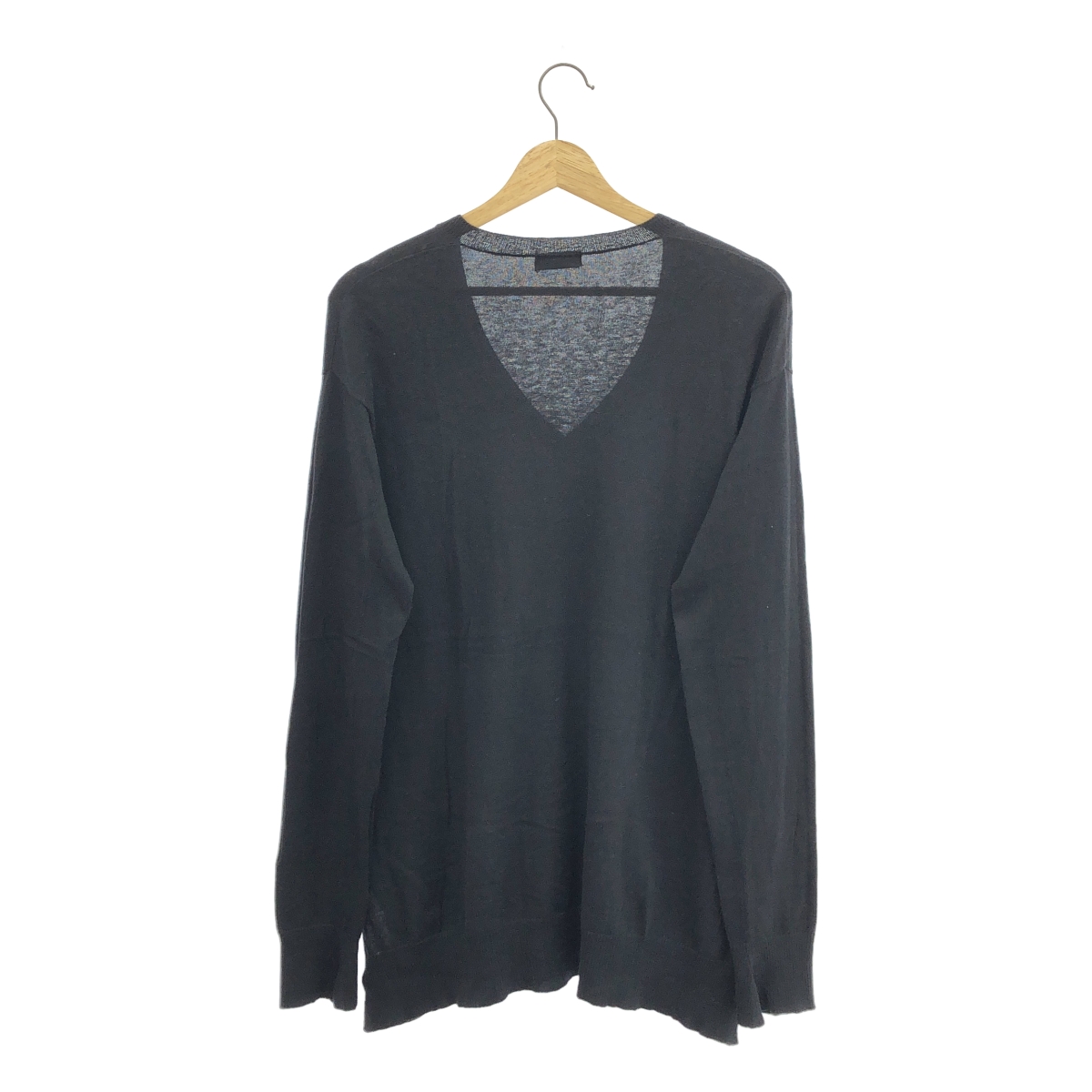 LAD MUSICIAN / ラッドミュージシャン コットン カシミヤ スリット ニット セーター