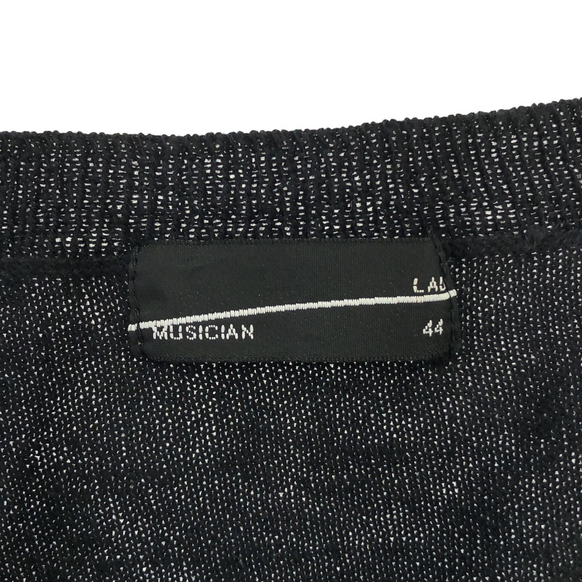 LAD MUSICIAN / ラッドミュージシャン コットン カシミヤ スリット ニット セーター