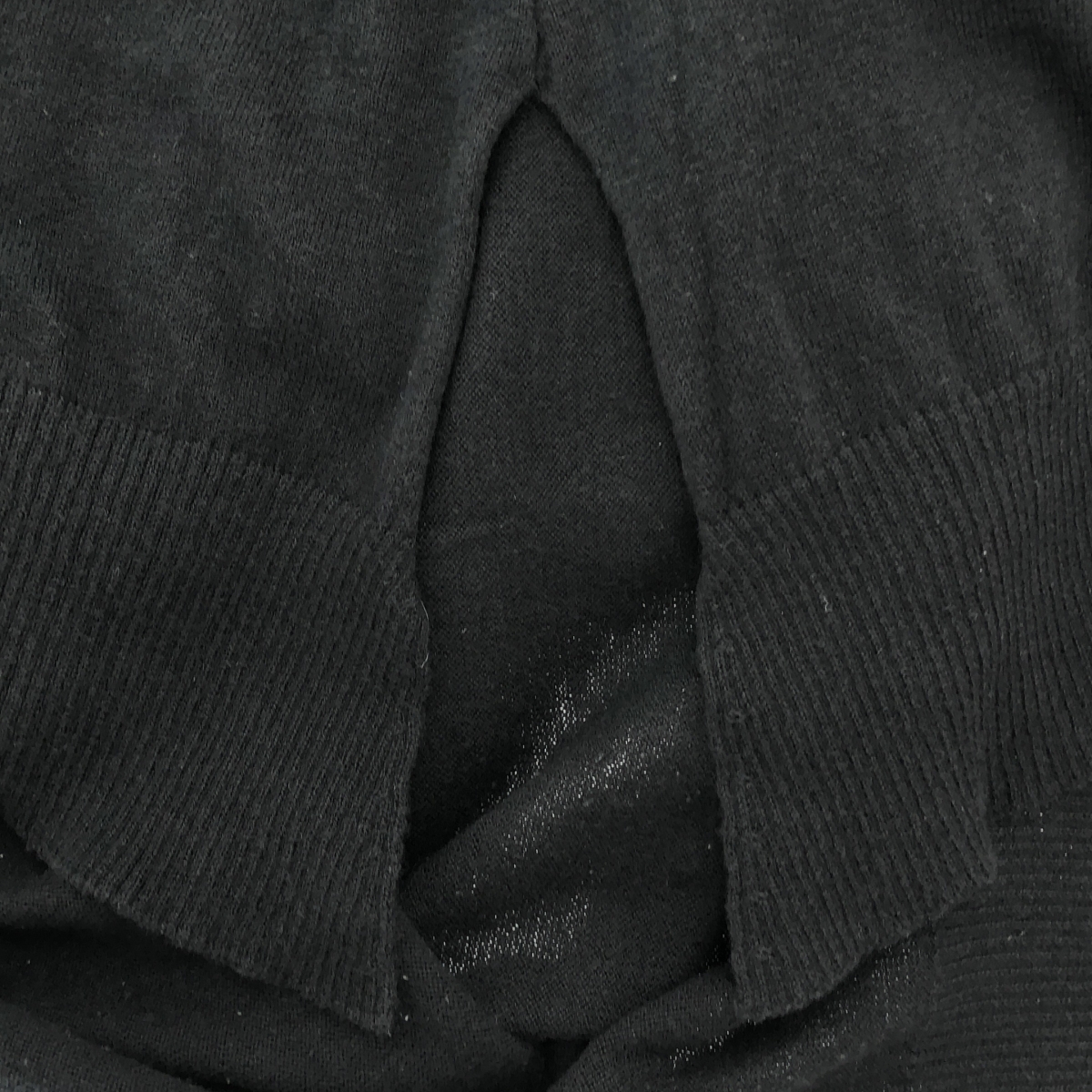 LAD MUSICIAN / ラッドミュージシャン コットン カシミヤ スリット ニット セーター