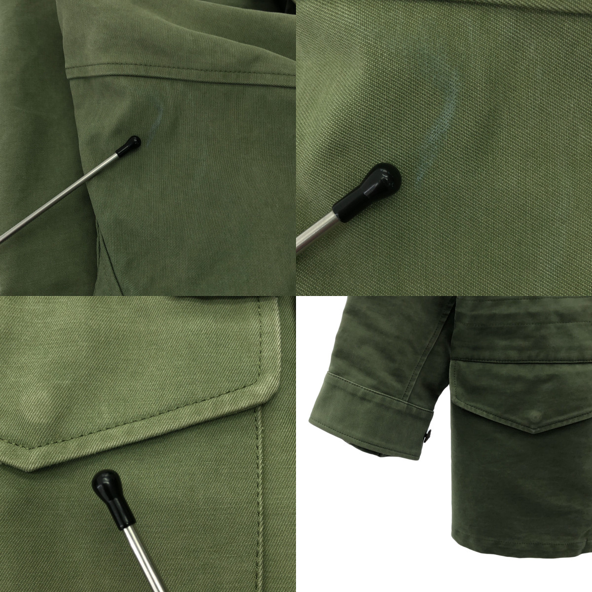 AURALEE / オーラリー WASHED DOUBLE CLOTH FIELD JACKET M65 フィールド ジャケット