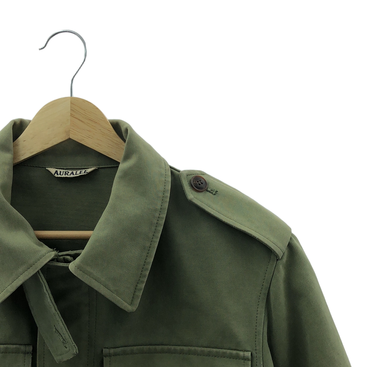AURALEE / オーラリー WASHED DOUBLE CLOTH FIELD JACKET M65 フィールド ジャケット