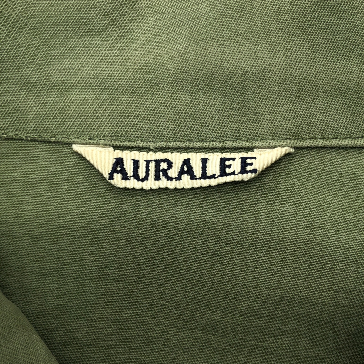 AURALEE / オーラリー WASHED DOUBLE CLOTH FIELD JACKET M65 フィールド ジャケット