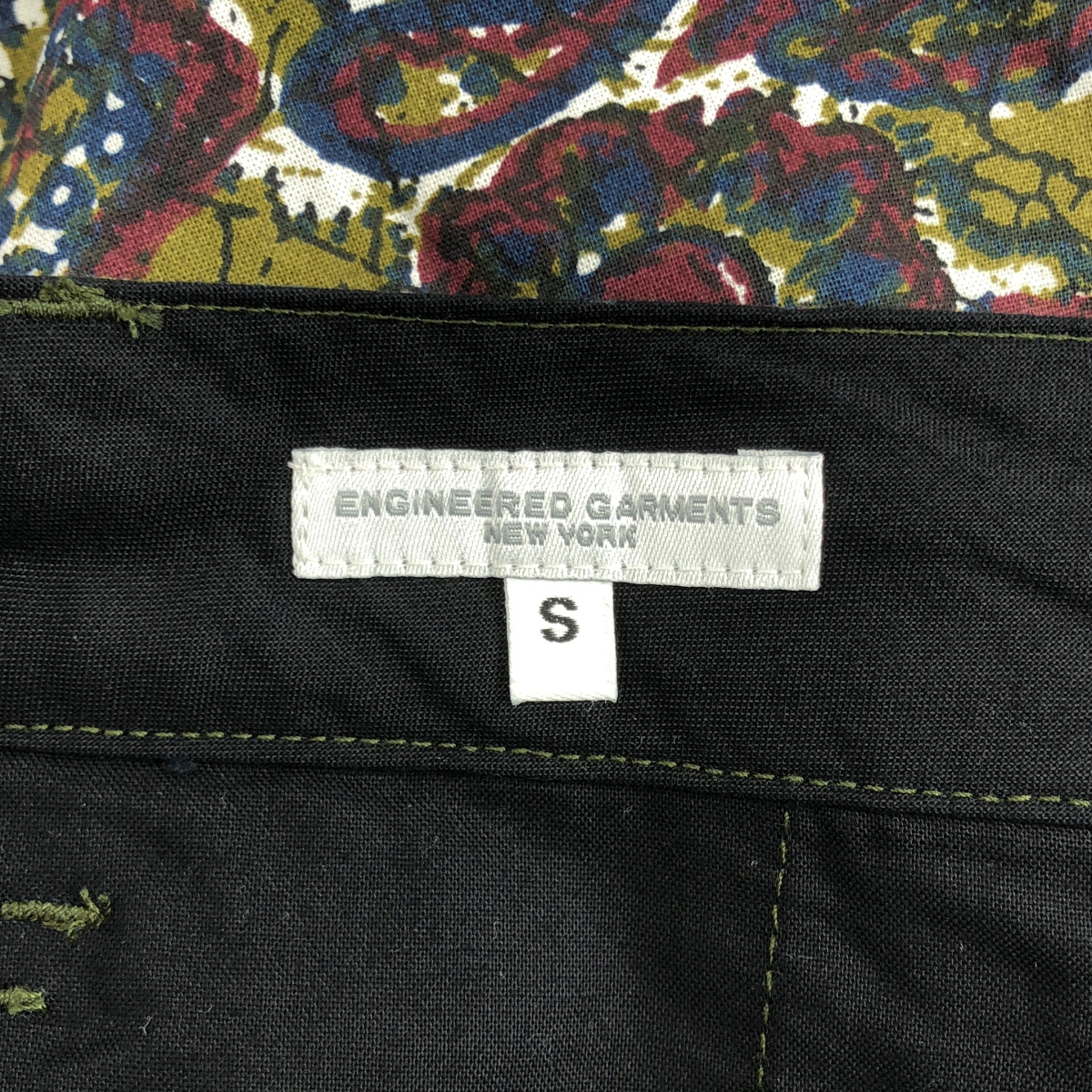 Engineered Garments / エンジニアドガーメンツ SUNSET SHORT COTTON BATIK バティック柄 サンセットショーツ