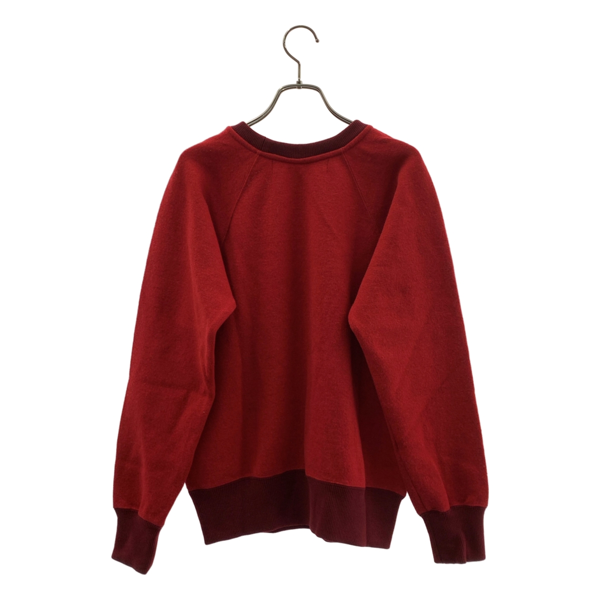 tao COMME des GARCONS / タオコムデギャルソン ウール バイカラー ラグランスリーブ ニット