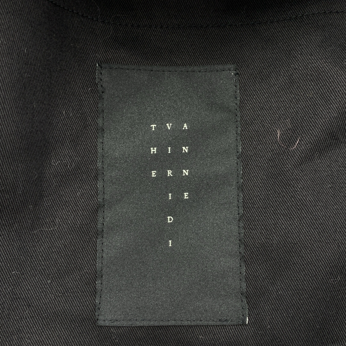 The Viridi-Anne / ザヴィリジアン ウール レザーハンドル トートバッグ