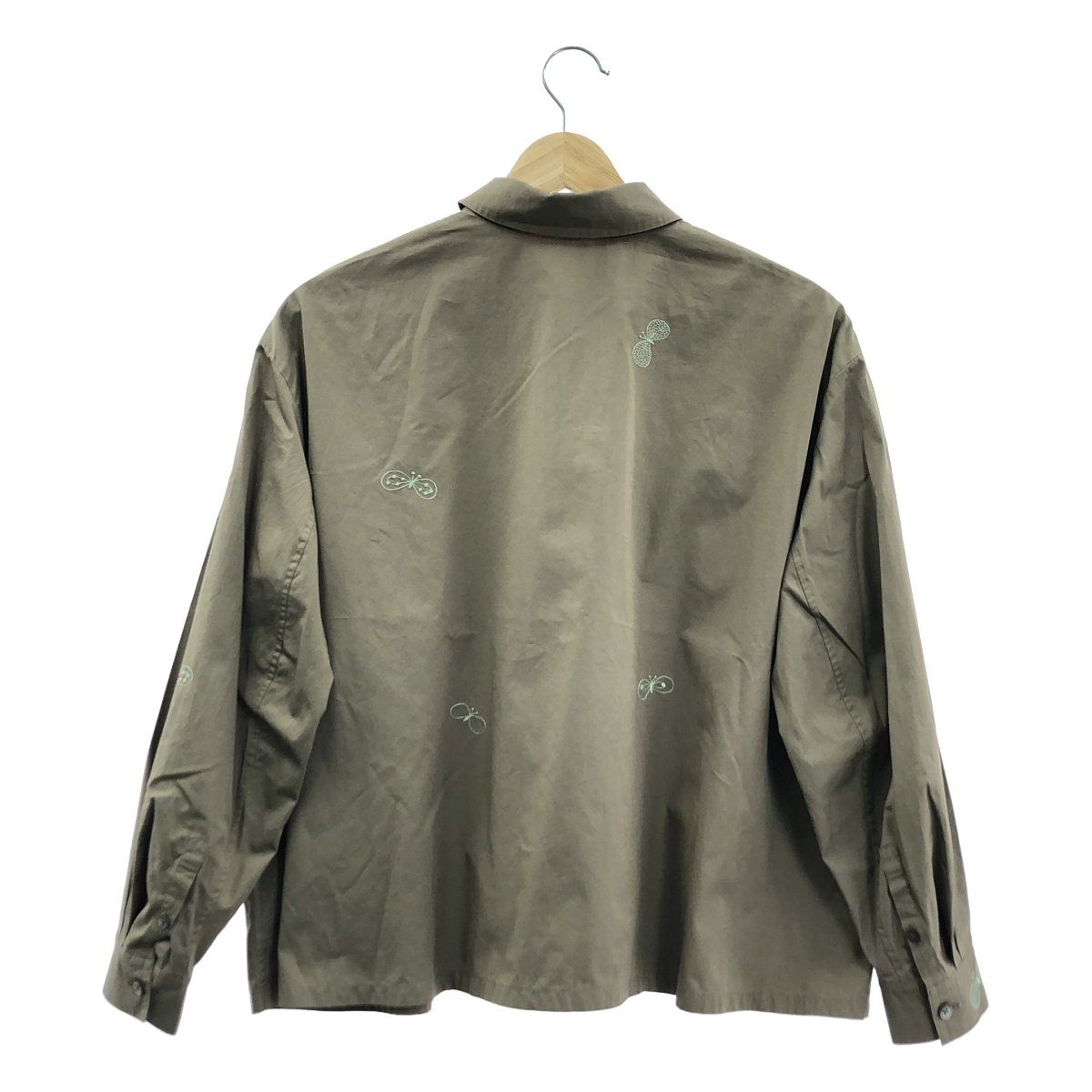 mina perhonen / ミナペルホネン choucho / ちょうちょ エンブロイダリー シャツ ブラウス