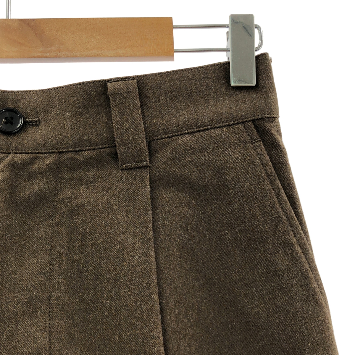 MARGARET HOWELL / マーガレットハウエル タック スラックス パンツ