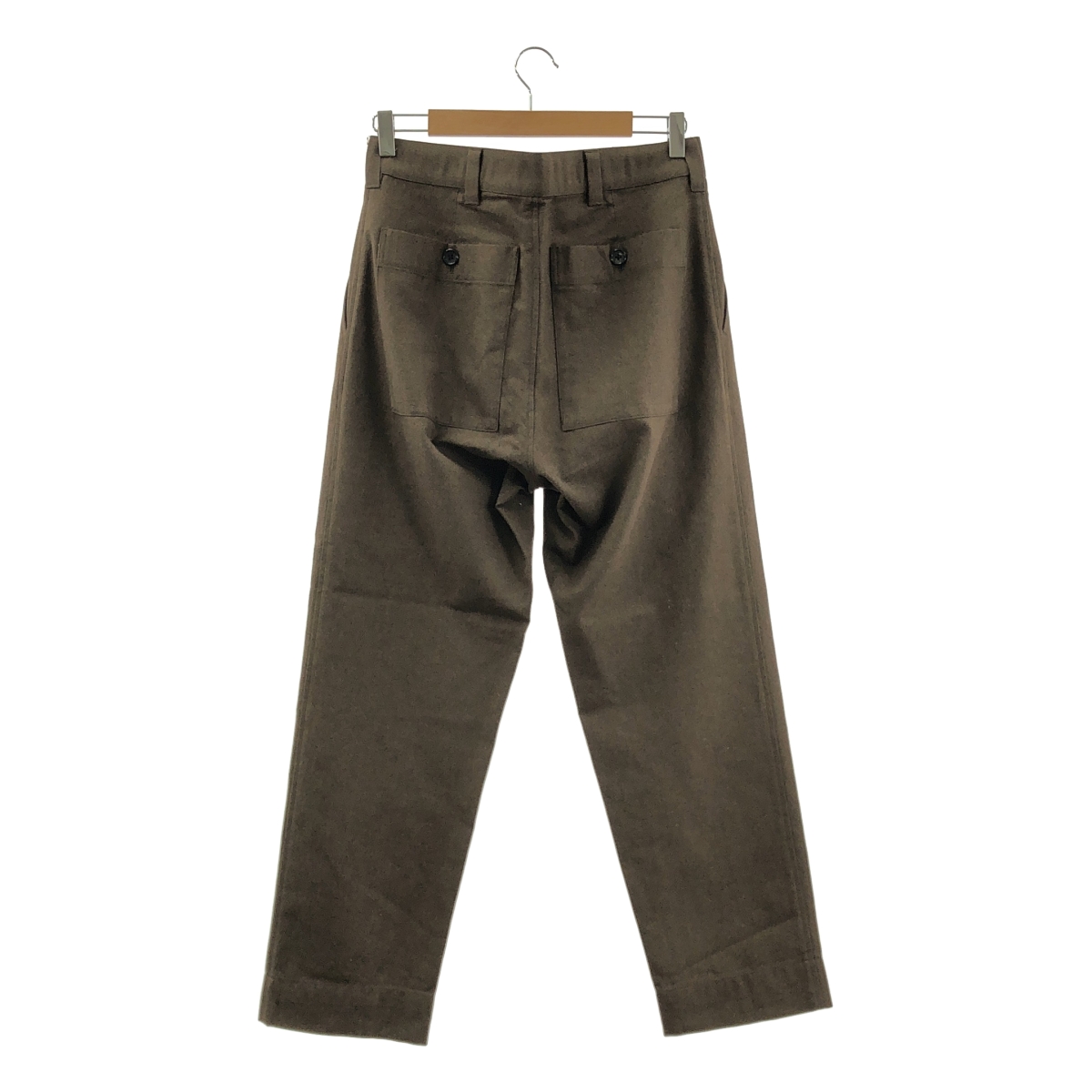 MARGARET HOWELL / マーガレットハウエル タック スラックス パンツ