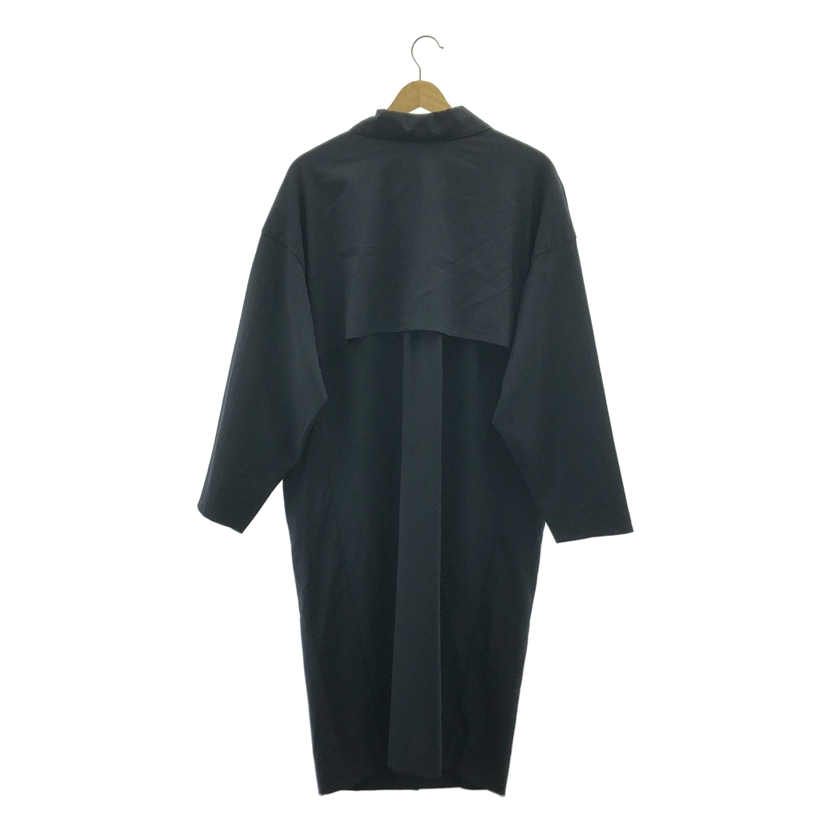 HYKE / ハイク ウール ロング トレンチ コート