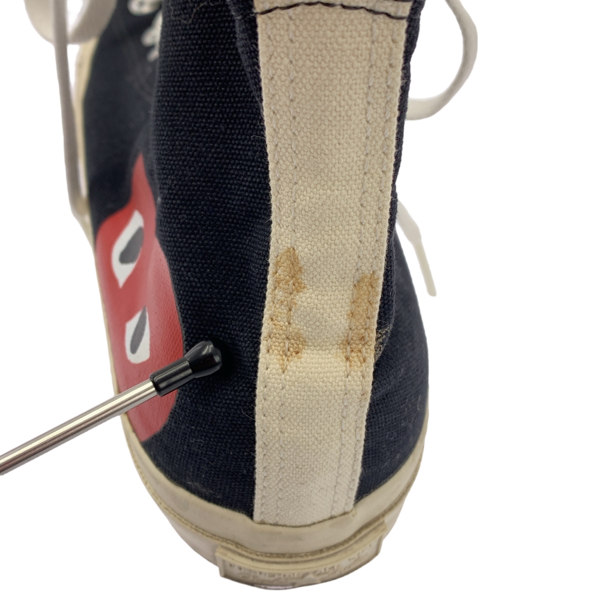 PLAY COMME des GARCONS / プレイコムデギャルソン CONVERSE CHUCK TAYLOR ALL STAR HI コンバース チャックテイラー オールスター ハイカット スニーカー