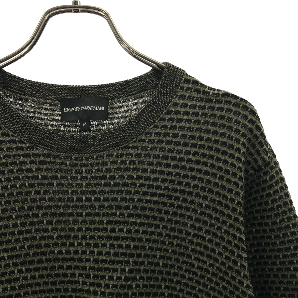 EMPORIO ARMANI / エンポリオアルマーニ クルーネック サマー ニット カットソー