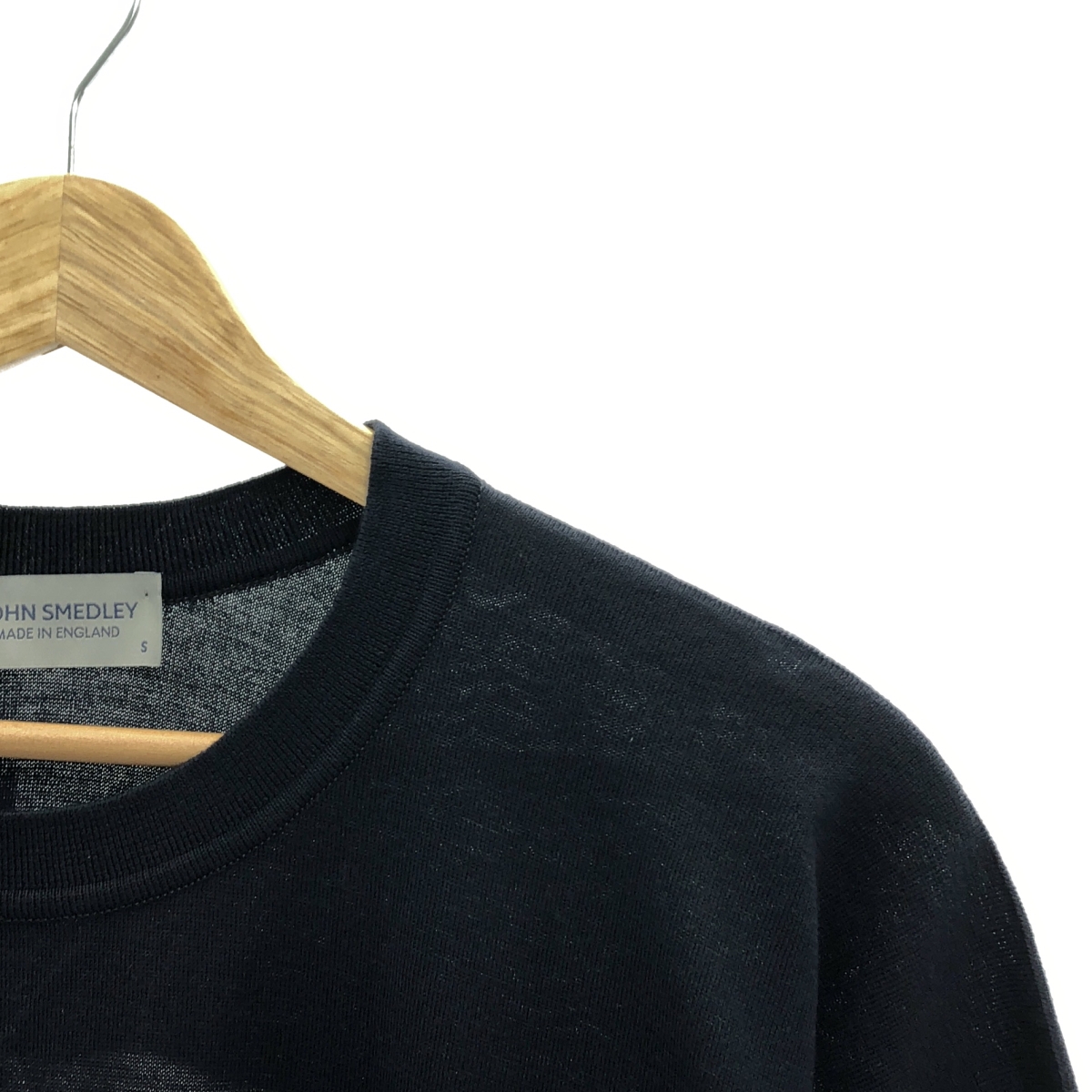 JOHN SMEDLEY / ジョンスメドレー シーアイランドコットン ボーダー ニット Tシャツ