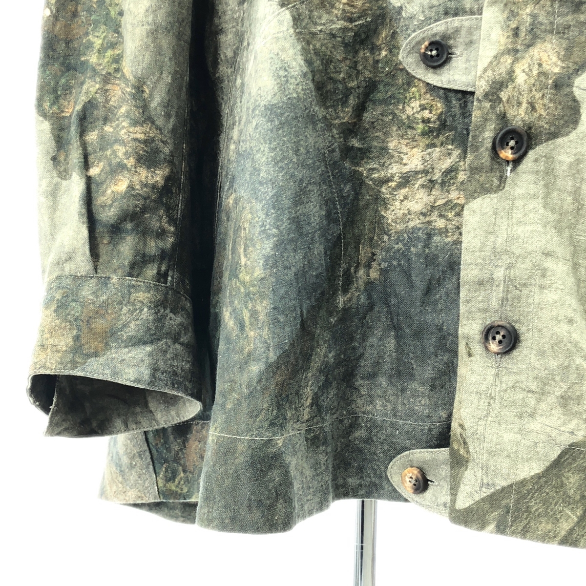 ziggy chen / ジギーチェン Digital Print Shirt Jacket / 総柄 オーバー ジャケット